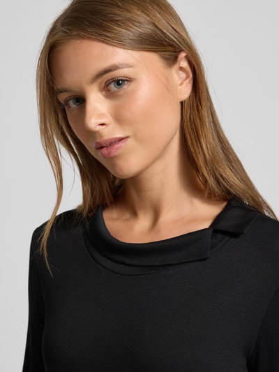 Marc Cain Longsleeve met ronde hals Zwart - 3