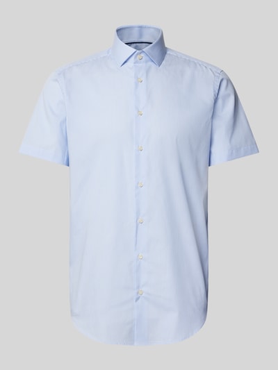 Christian Berg Men Regular Fit Business-Hemd mit Kentkragen Bleu 2