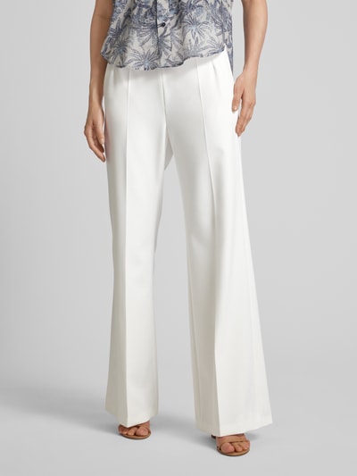 Windsor Flared cut broek in effen design Offwhite - 4