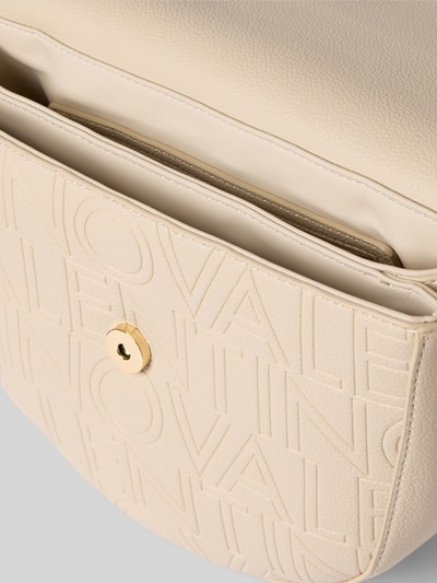VALENTINO BAGS Handtasche mit Label-Detail Modell 'PANSY' Ecru 4