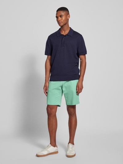 Tommy Hilfiger Regular fit korte broek met ceintuurlussen, model 'HARLEM SHORT 1985' Appeltjesgroen - 1