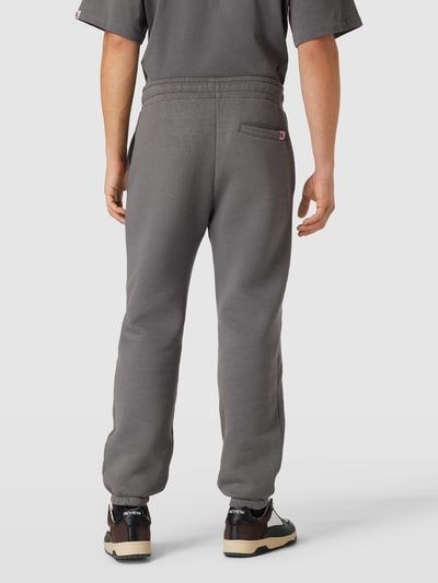 REVIEW Sweatpants mit Strasssteinbesatz Dunkelgrau 5