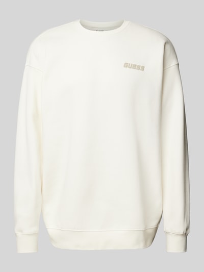 Guess Activewear Sweatshirt met labelprint, model 'EMIS' Wit - 2