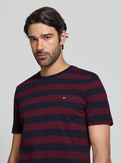 Christian Berg Men T-Shirt mit Rundhalsausschnitt Bordeaux 3