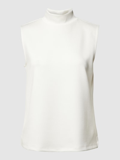 Christian Berg Woman Top mit Stehkragen Offwhite 2