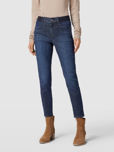 Angels Jeans in 5-pocketmodel, model 'ORNELLA' Marineblauw - 4