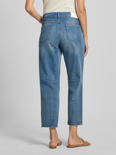 OPUS PANTS Mom Fit Jeans im Used-Look Modell 'Melly relax' Blau 5