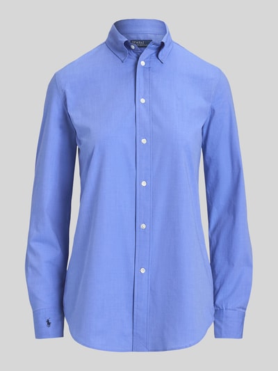 Polo Ralph Lauren Regular Fit Hemdbluse aus Baumwoll-Mix Blau 2