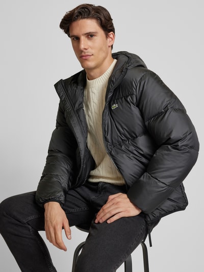 Lacoste Steppjacke mit Kapuze Black 3