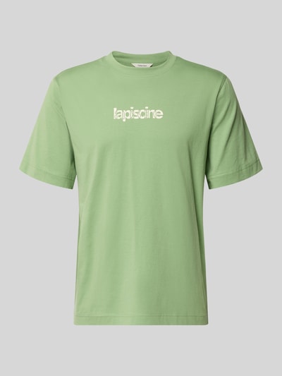 Selected Homme Regular Fit T-Shirt aus reiner Baumwolle Modell 'HASPEN' Hellgruen 2