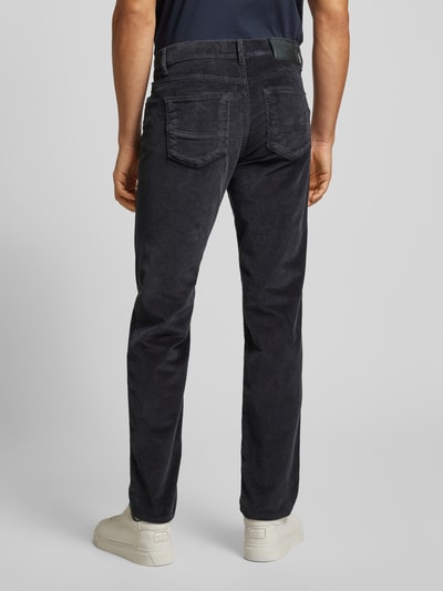 Brax Stoffen broek in 5-pocketmodel, model 'CADIZ' Antraciet - 5