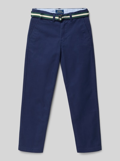 Polo Ralph Lauren Kids Straight Leg Chino aus Baumwoll-Mix Marine 1