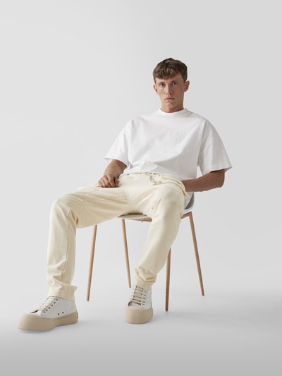 Rick Owens Cargohose mit Label-Applikation Weiss 6