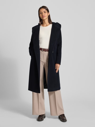 Gil Bret Wollmantel mit Kaschmir-Anteil Dunkelblau 1