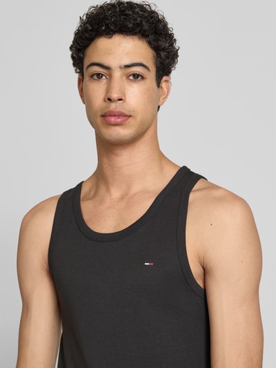 Tommy Jeans slim fit tank top van zuivere katoen in set van 2 Offwhite - 3