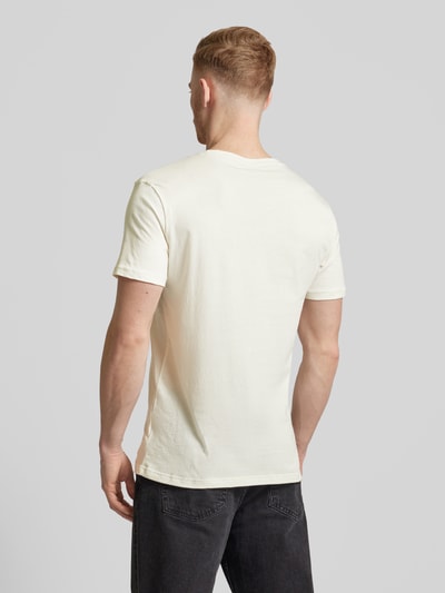 Tommy Hilfiger T-shirt met ronde hals Zand - 5