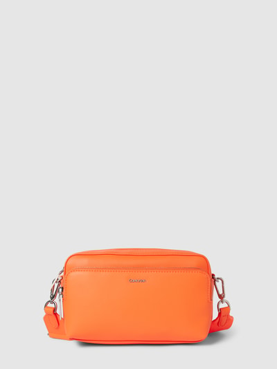 CK Calvin Klein Handtasche mit Label-Detail und verstellbarem Schulterriemen Orange 2