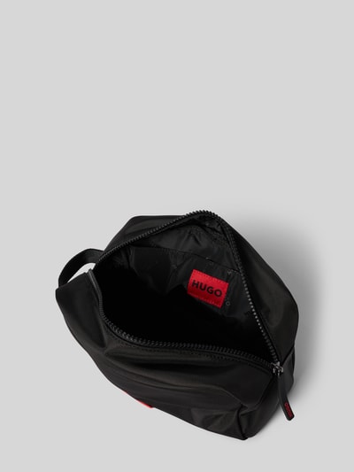 HUGO Kulturbeutel mit Label Patch Modell 'ETHON 3.0' Black 5