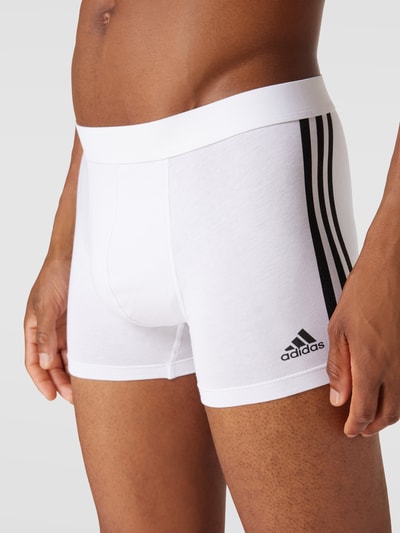 ADIDAS SPORTSWEAR Trunks mit Baumwolle im 3er-Pack Weiss 3