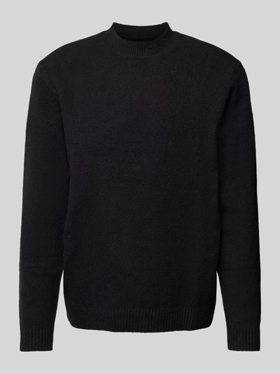 JACK & JONES Premium Strickpullover mit Polokragen Modell 'MAVERICK' Black 2