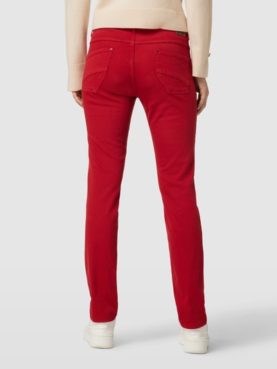 Zerres Slim fit jeans met stretch, model 'TWIGY' Rood - 5