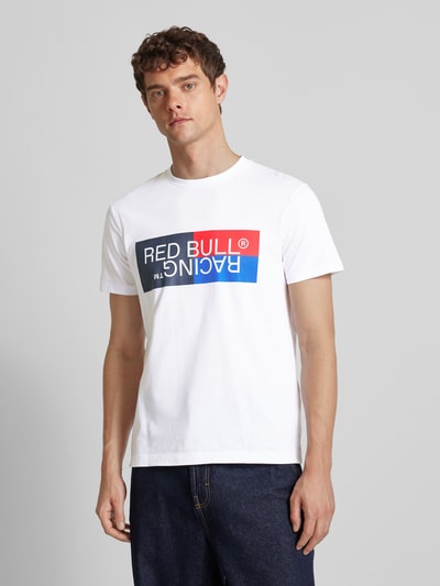 RED BULL RACING X PEPE JEANS T-shirt met labelprint Wit - 4