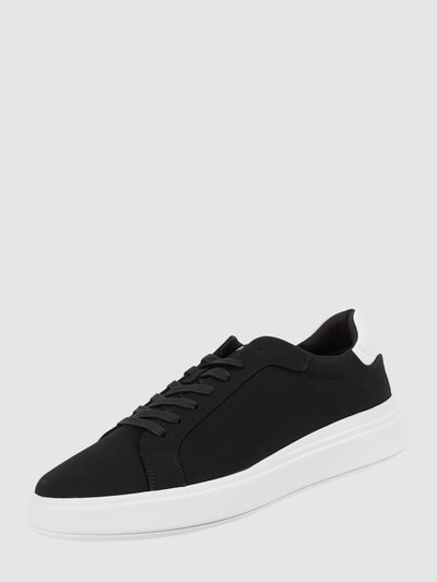 CK Calvin Klein Sneakersy z tkaniny Czarny 1