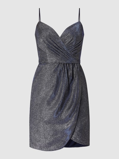 Luxuar Cocktailkleid mit Glitter-Effekt  Dunkelblau 2