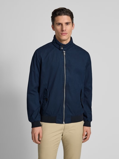 Christian Berg Men Jacke mit Stehkragen und Eingrifftaschen Marine 4