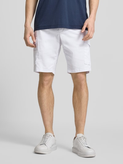 Tommy Hilfiger Regular Fit Cargoshorts mit Gürtelschlaufen Weiss 4