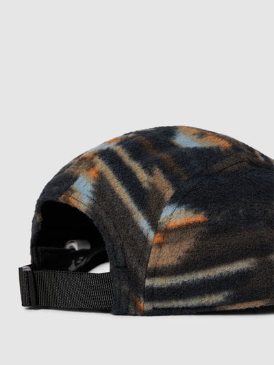 Billabong Baseballpet met all-over motief, model 'ADIV' Zwart - 3