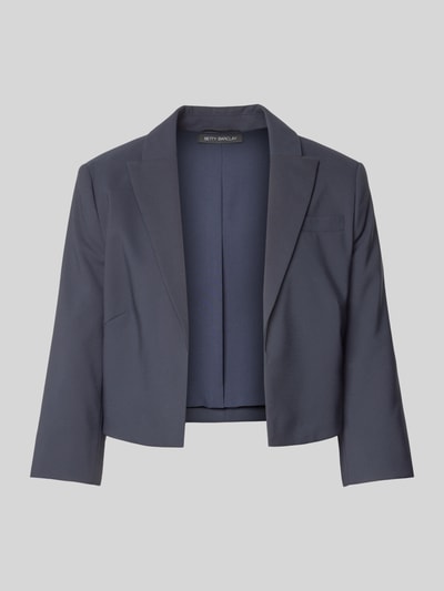 Betty Barclay Cropped Blazer mit Brustleistentasche Marine 1