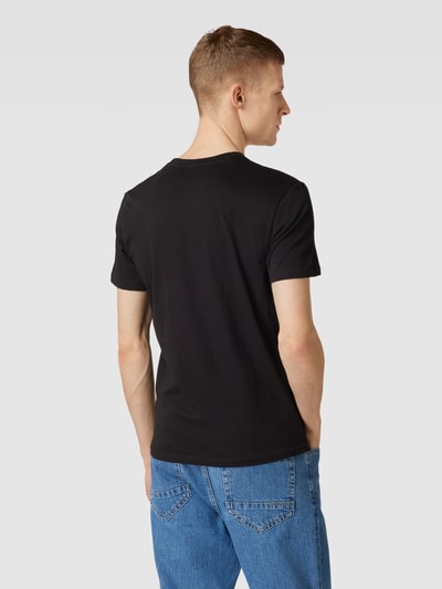 Tom Tailor T-Shirt mit Label-Print Black 5