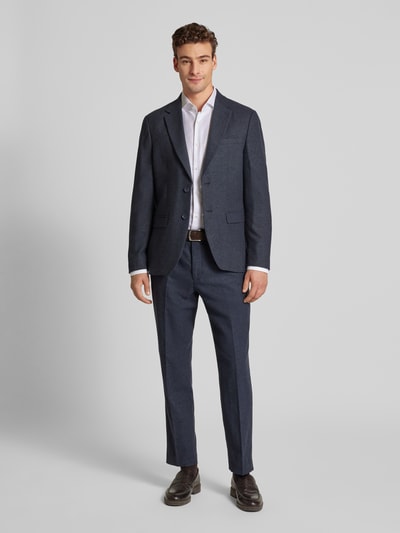 BOSS Slim Fit Business-Hemd mit Knopfleiste Modell 'Hank' Weiss 1