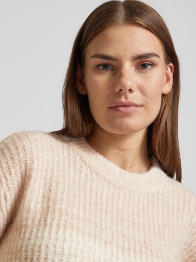 OPUS Strickpullover mit Woll-Anteil Modell 'Pradeta' Rose 3