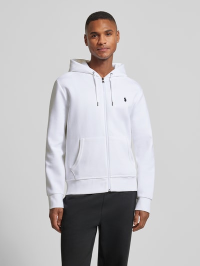 Polo Ralph Lauren Sweatjacke mit Kapuze Weiss 4