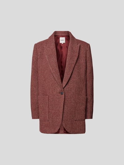 Bash Blazer mit Fischgrat-Dessin Bordeaux 2