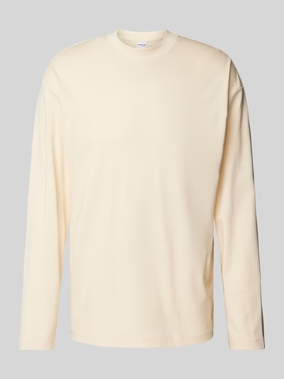 SELECTED HOMME Relaxed Fit Longsleeve mit Stehkragen Modell 'DANI' Sand 1