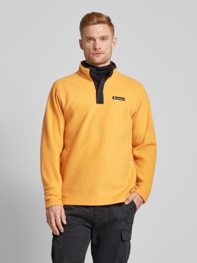 COLUMBIA Sweatshirt met opstaande kraag, model 'STEENS MOUNTAIN' Geel - 4