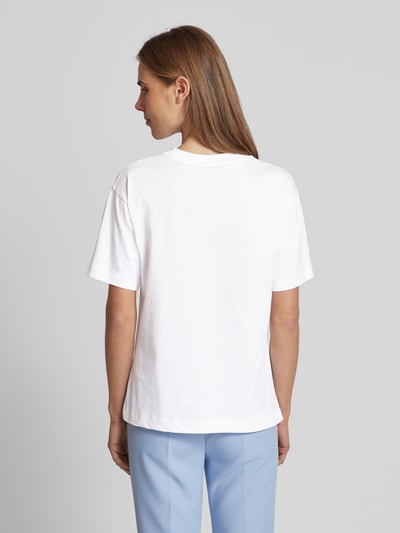 JOOP! T-shirt met strass-steentjes, model 'Tashi' Offwhite - 5