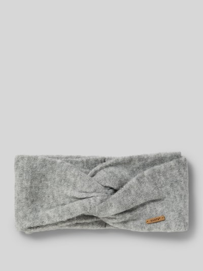 Barts Hoofdband met knoopdetail, model 'Fjordur' Lichtgrijs gemêleerd - 1