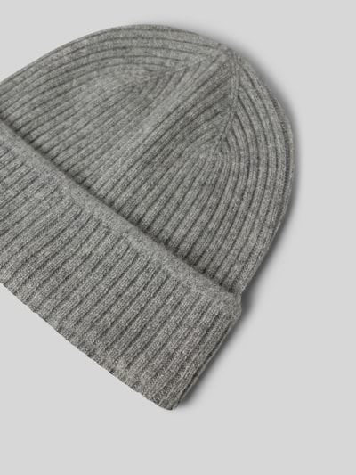 Marc O'Polo Czapka z czystego kaszmiru  Średnioszary melanż 2