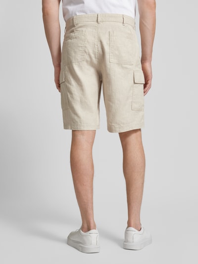 JAKE*S STUDIO MEN Bermudas mit Pattentaschen Sand 5