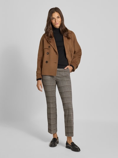 Cambio Stoffen broek met verkorte pasvorm, model 'FRANCOISE' Camel - 1