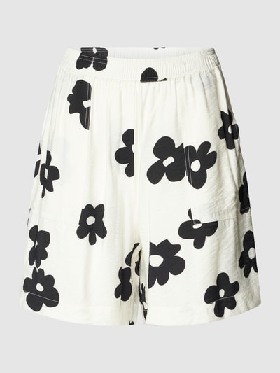 JAKE*S STUDIO WOMAN Shorts mit floralem Allover-Muster Offwhite 2