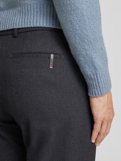 Cinque Slim Fit Stoffhose mit Bügelfalten Modell 'BRAVO' Marine 3