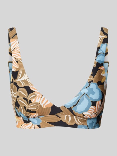 Rip Curl Bikinitop met all-over motiefprint Zwart - 1