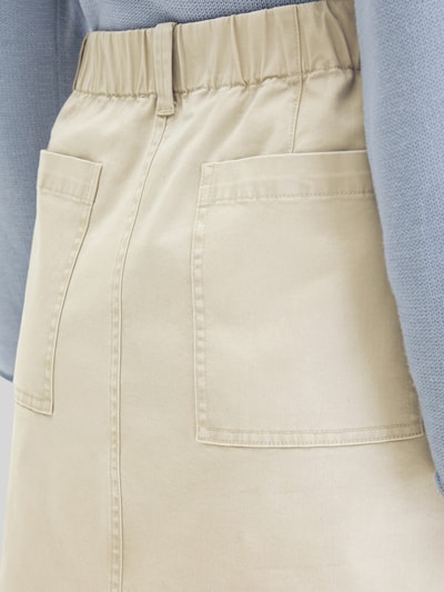 Marc O'Polo Midi-Rock im Regular Fit Beige 3