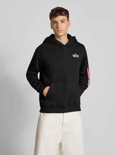 Alpha Industries Hoodie met capuchon Zwart - 5