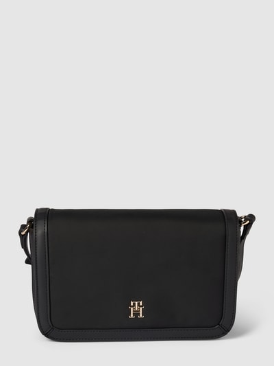 Tommy Hilfiger Handtasche mit Label-Applikation Modell 'ESSENTIAL' Black 1